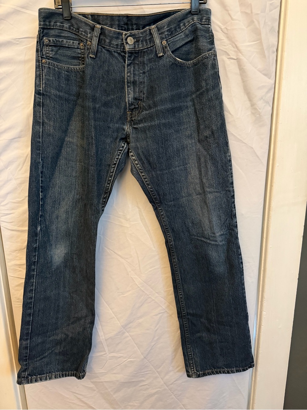 34X30 Men's Levi’s 514 Dark Blue Denim Jeans